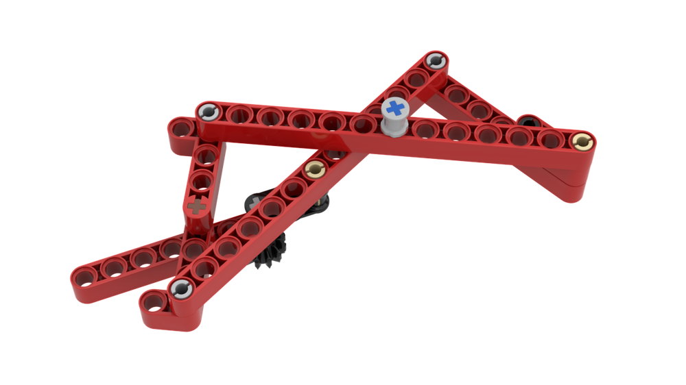 Lego Hart's Antiparallelogram