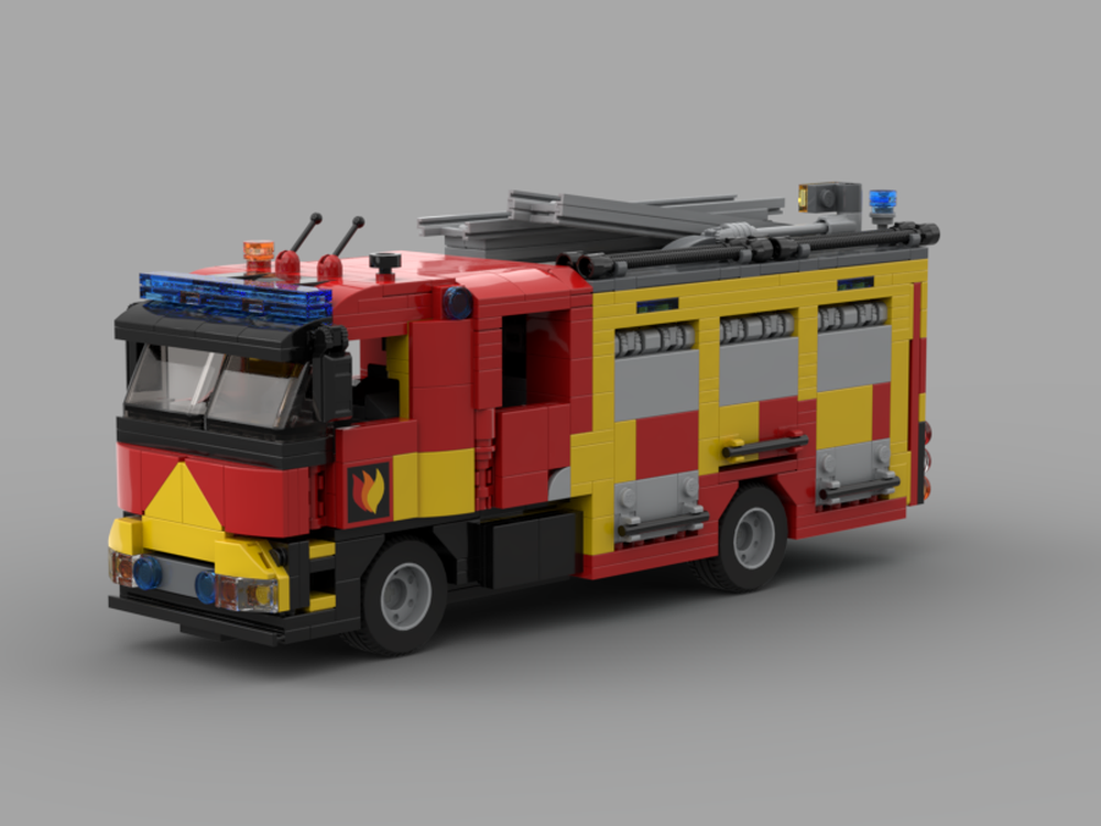 Lego Fire Service Pump Ladder