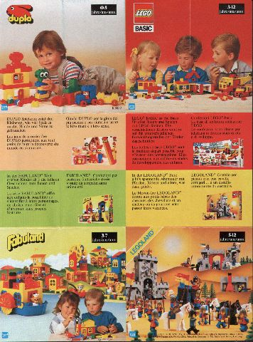 Lego 1985 Mini European D/F/I/A/CH (108882)