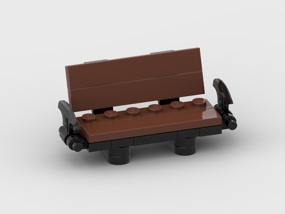Lego Simple park bench
