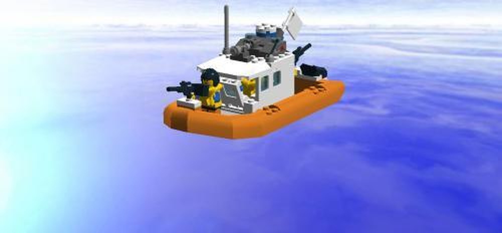 Lego Coast Guard Defender Class Boat