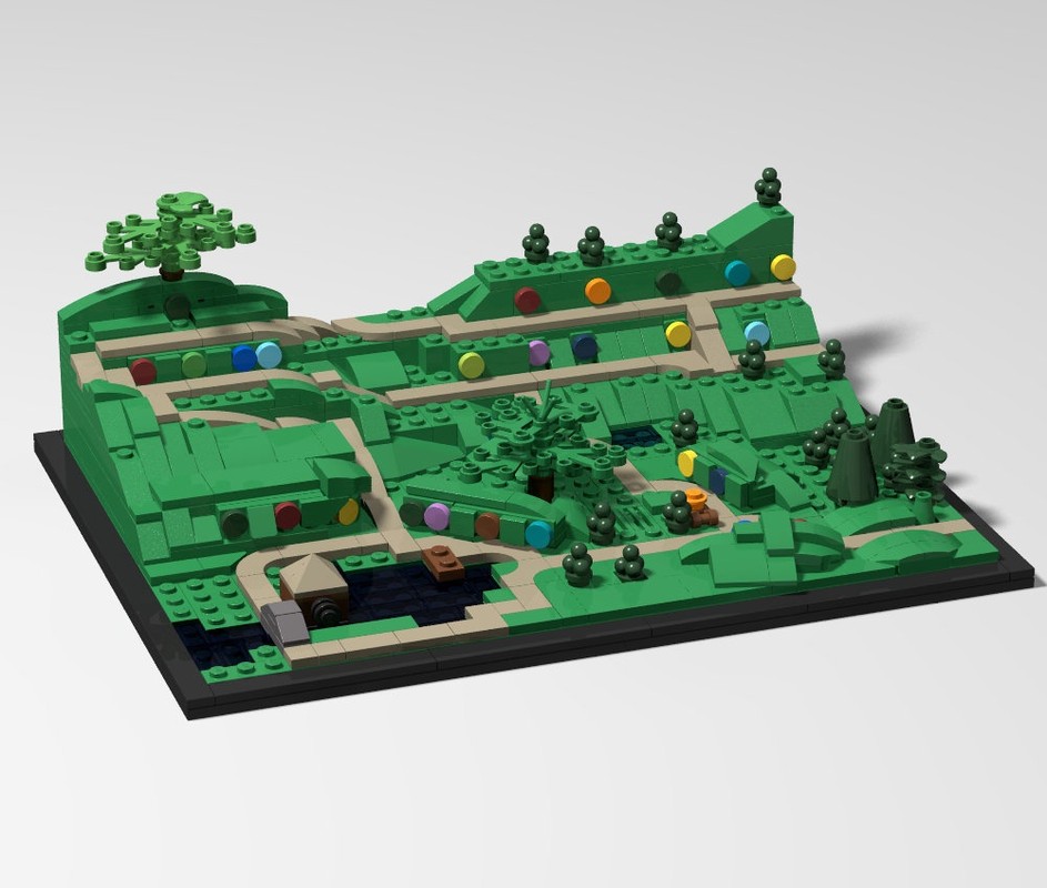 Lego mini hobbitton