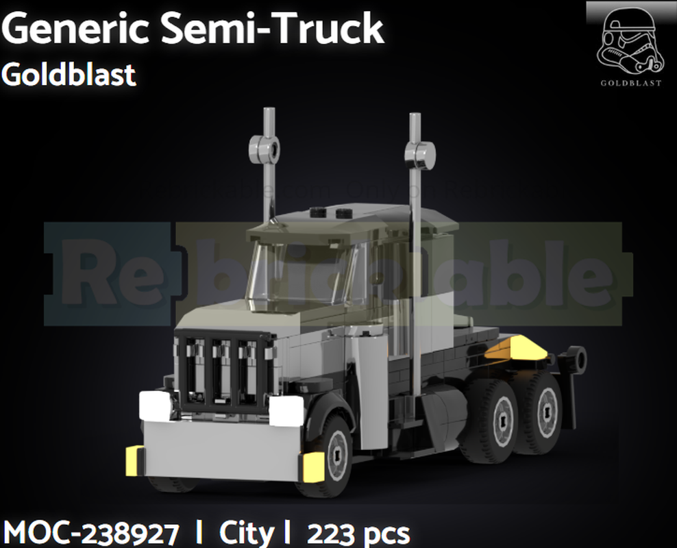 Lego Generic Semi-Truck