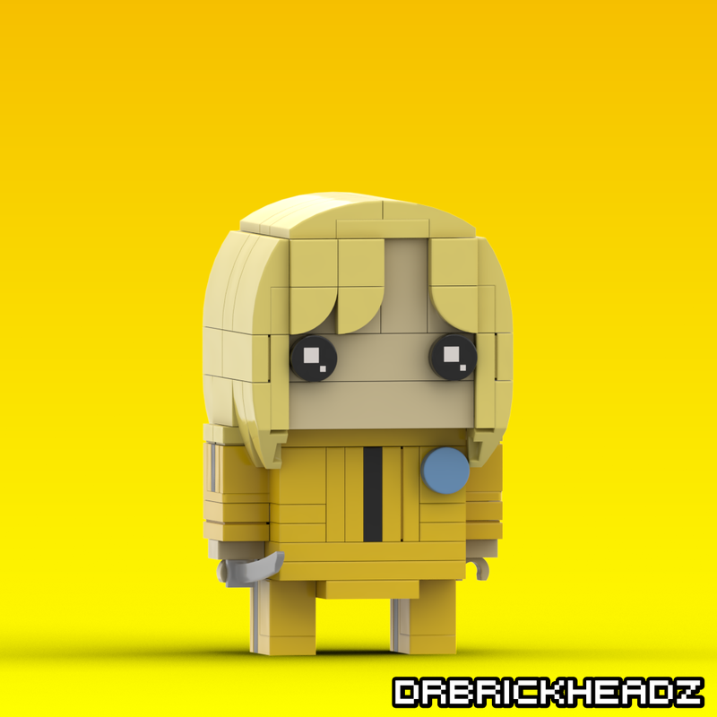 Lego Beatrix Kiddo (Kill Bill) Custom Brickheadz