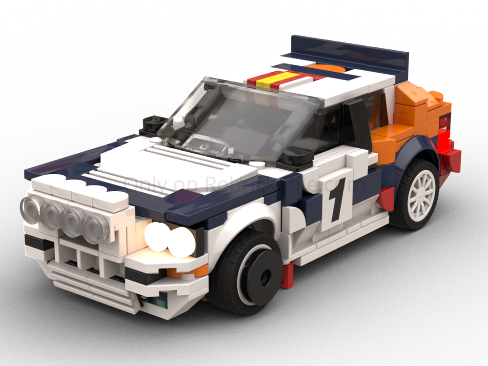 Lego Lancia Delta-HF INTEGRALE Jolly Club (HF INTEGRALE series)