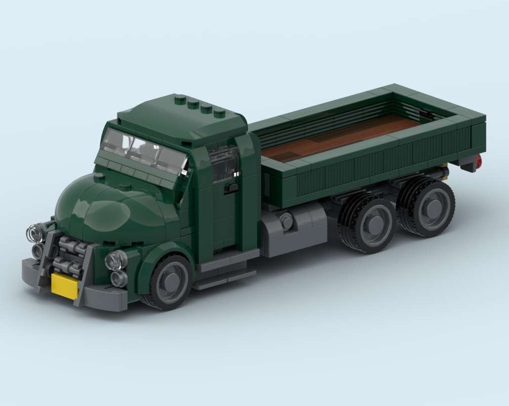 Lego Fallout Brawn Truck - Military Flatbed