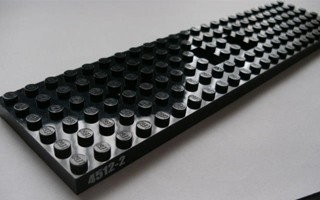 Lego Train Base 6 x 24 with 3 Round Holes Each End with '4512-2' Pattern on Both Sides (Stickers) - Set 4512