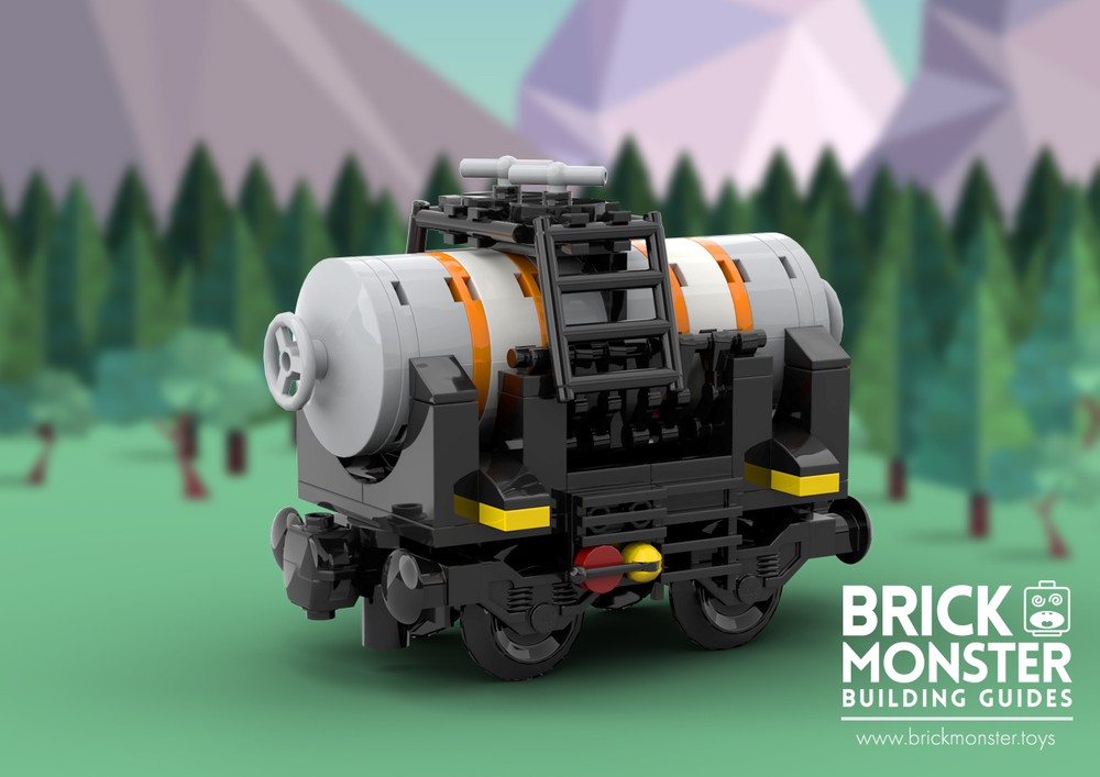 Lego Train Small Tanker Car