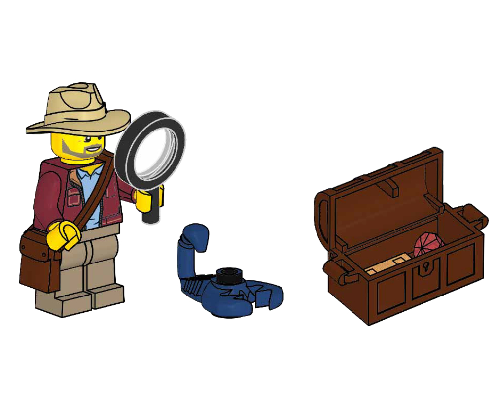 Lego Larry Jones - The Adventurer