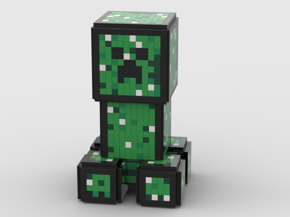 Lego 3d Creeper Figur