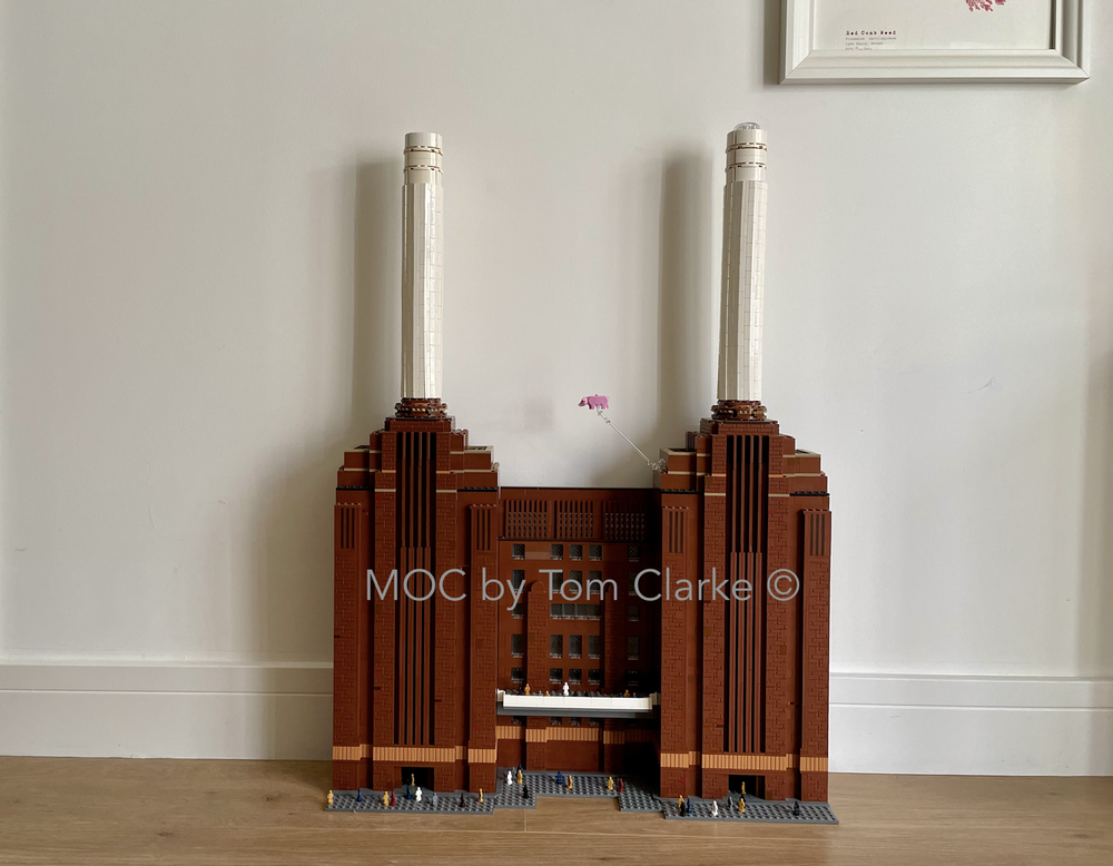 Lego Battersea Power Station, a London landmark