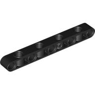 Lego Technic Beam 1 x 9 Thick with Alternating Holes / Black