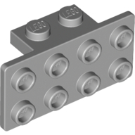 Lego Bracket 1 x 2 - 2 x 4 / Light Bluish Gray