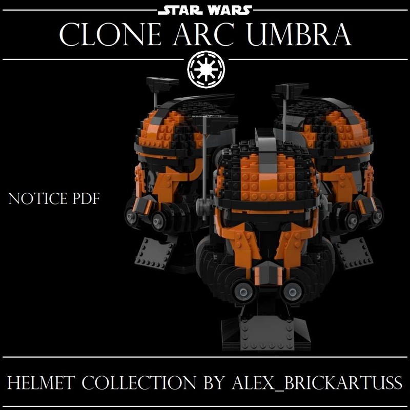 Lego Helmet Clone arc Umbra