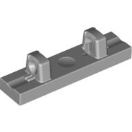 Lego Hinge Tile 1 x 4 Locking Dual 1 Fingers on Top [4 Locking Ridges] / Light Bluish Gray