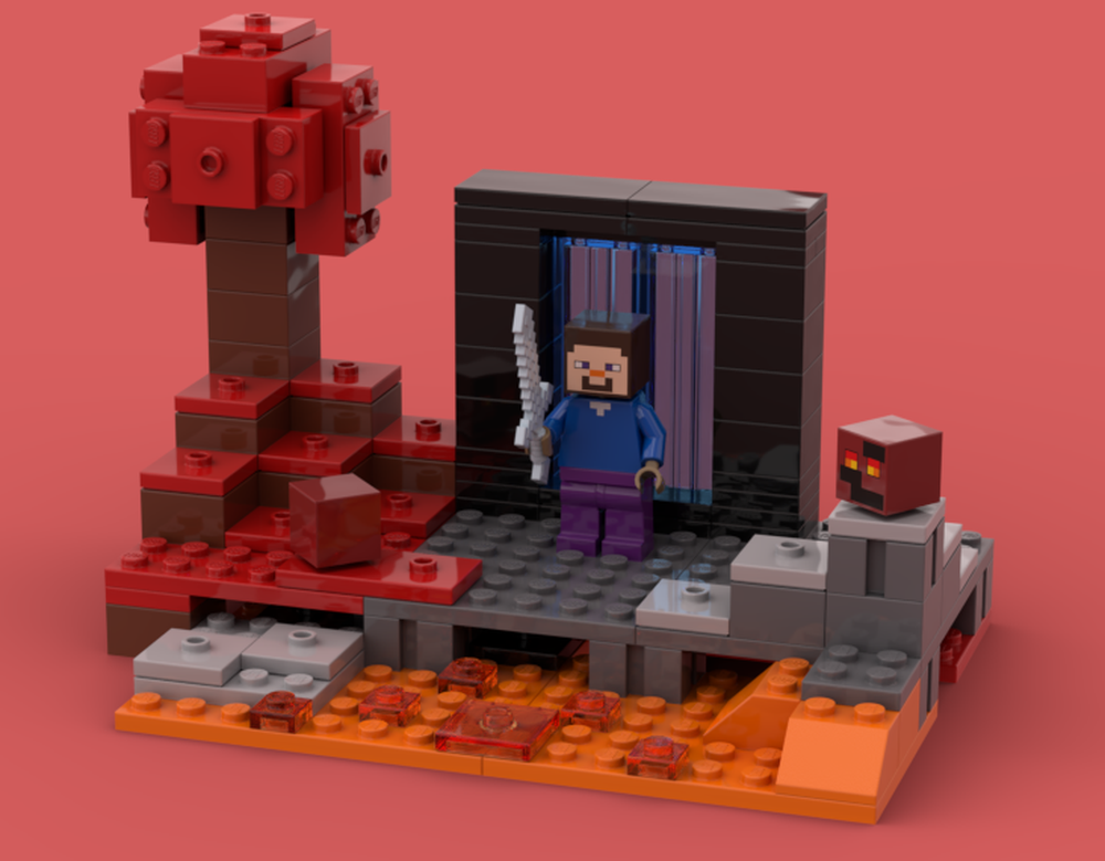 Lego nether portal