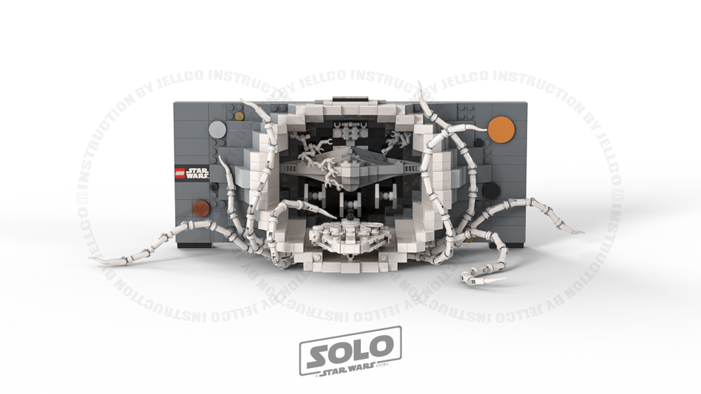 Lego Micro Diorama : Kessel Run 2025 Renewed version