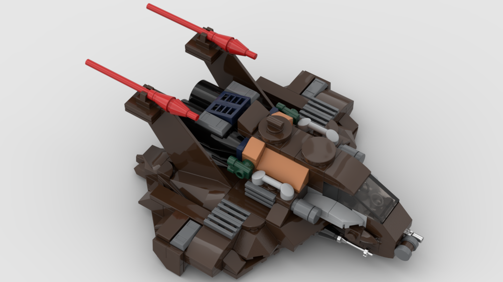 Lego MOC BSG Colonial RAPTOR Redesign & Customized