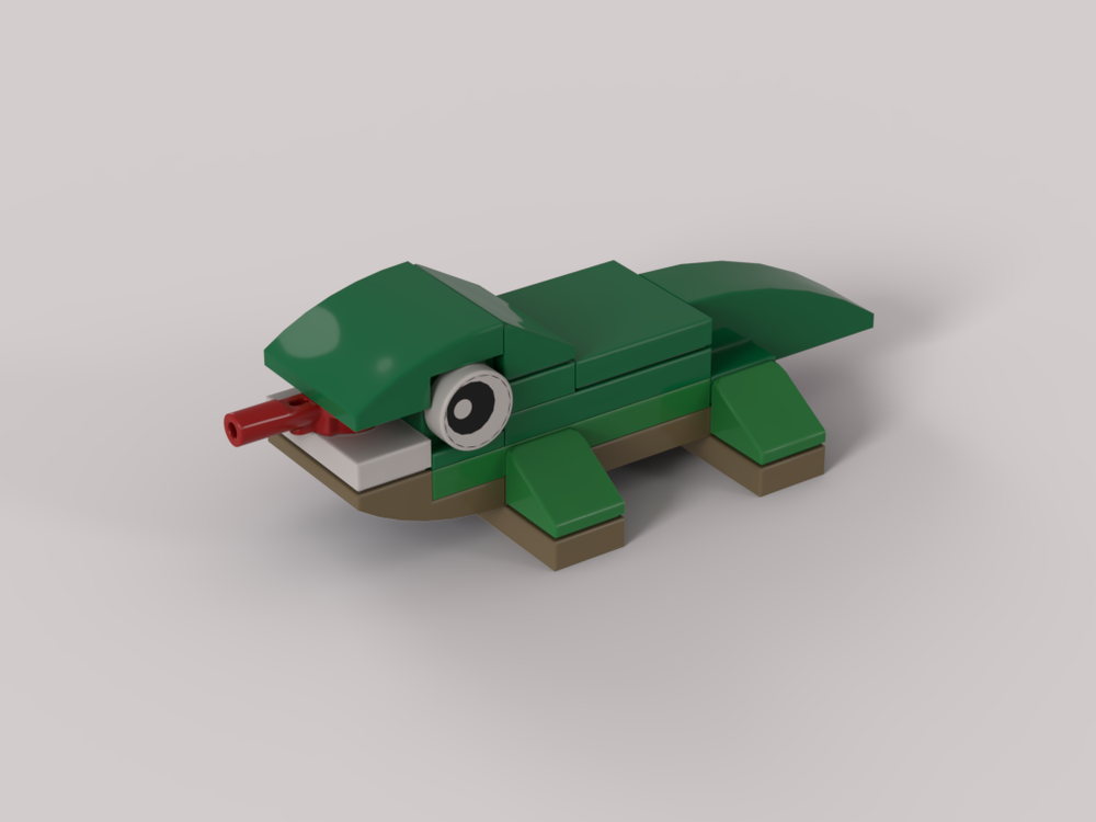 Lego Green Lizard