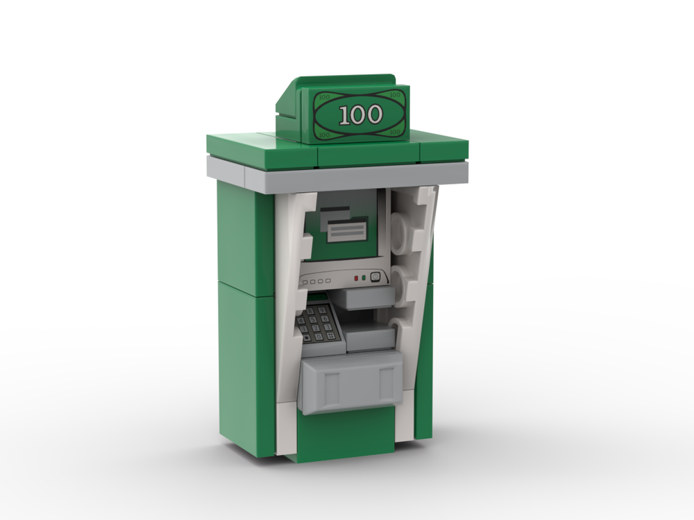 Lego Green ATM