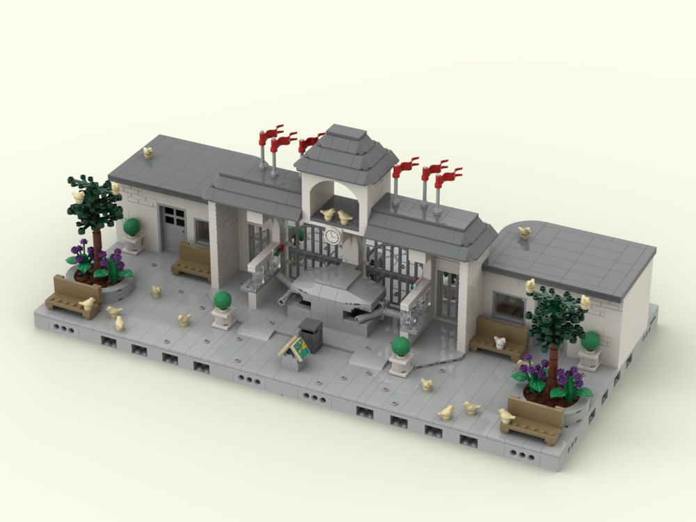 Lego Eingang Zoo, Schwimmbad, Freizeitpark usw.