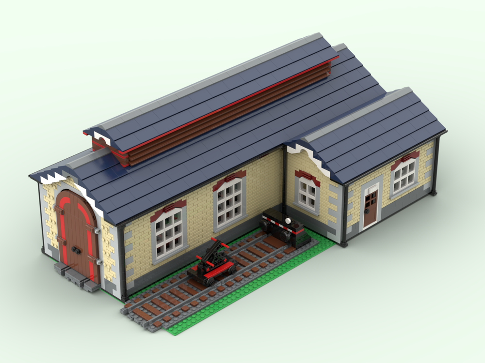 Lego Engine Shed