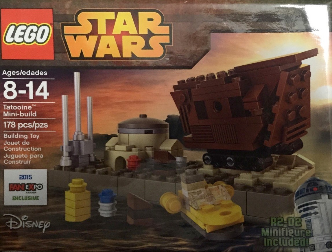 Lego Tatooine Mini-Build (FAN EXPO Version)