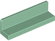 Lego Panel 1 x 4 x 1 / Sand Green