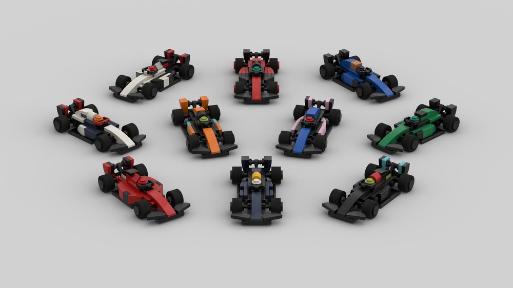 Lego F1 2023 cars