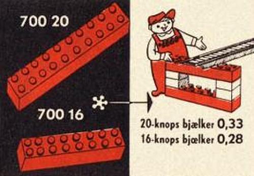 Lego Individual 2 x 10 Bricks