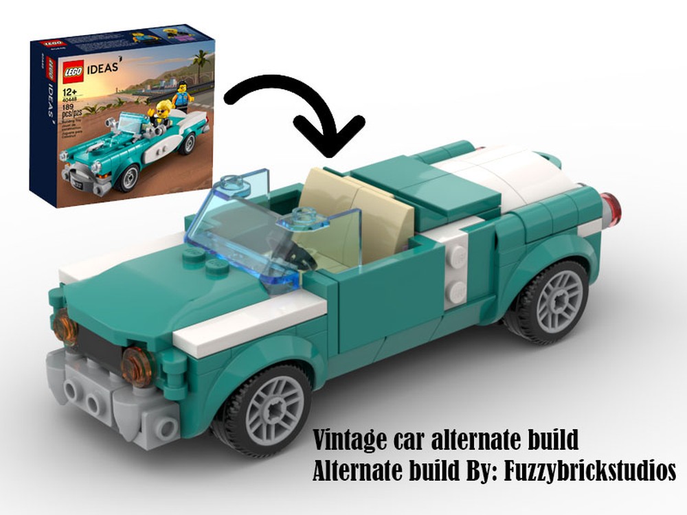 Lego Vintage car alternative build