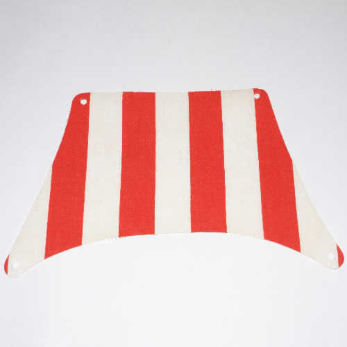 Lego Sail, Top, 27 x 17 with Red Thick Stripes Print