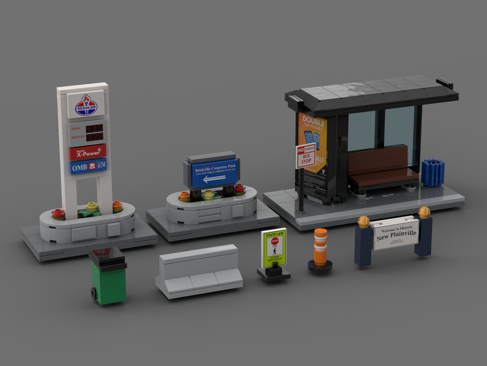 Lego City Street Decoration Pack 1.0