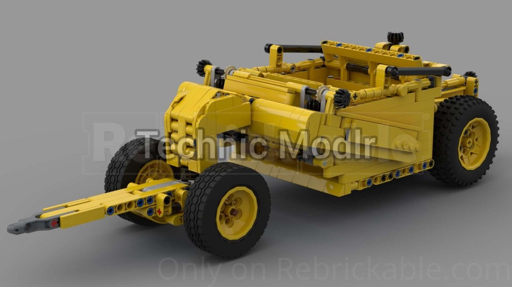 Lego Caterpillar 70 Scraper - LS
