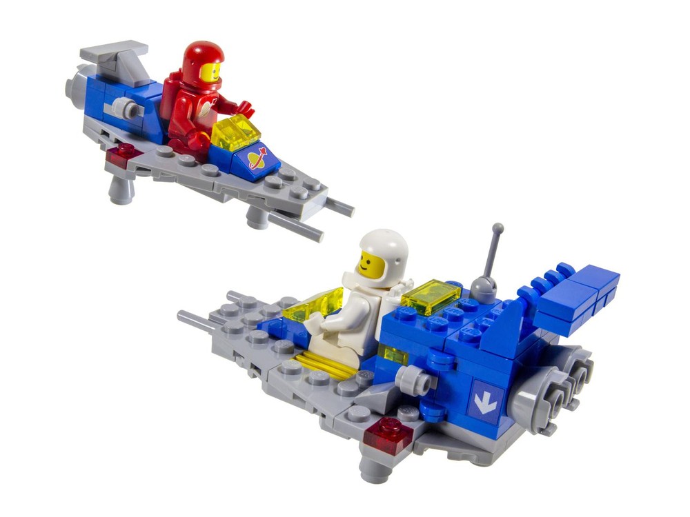 Lego Micro Space Transport and One Man Space Ship