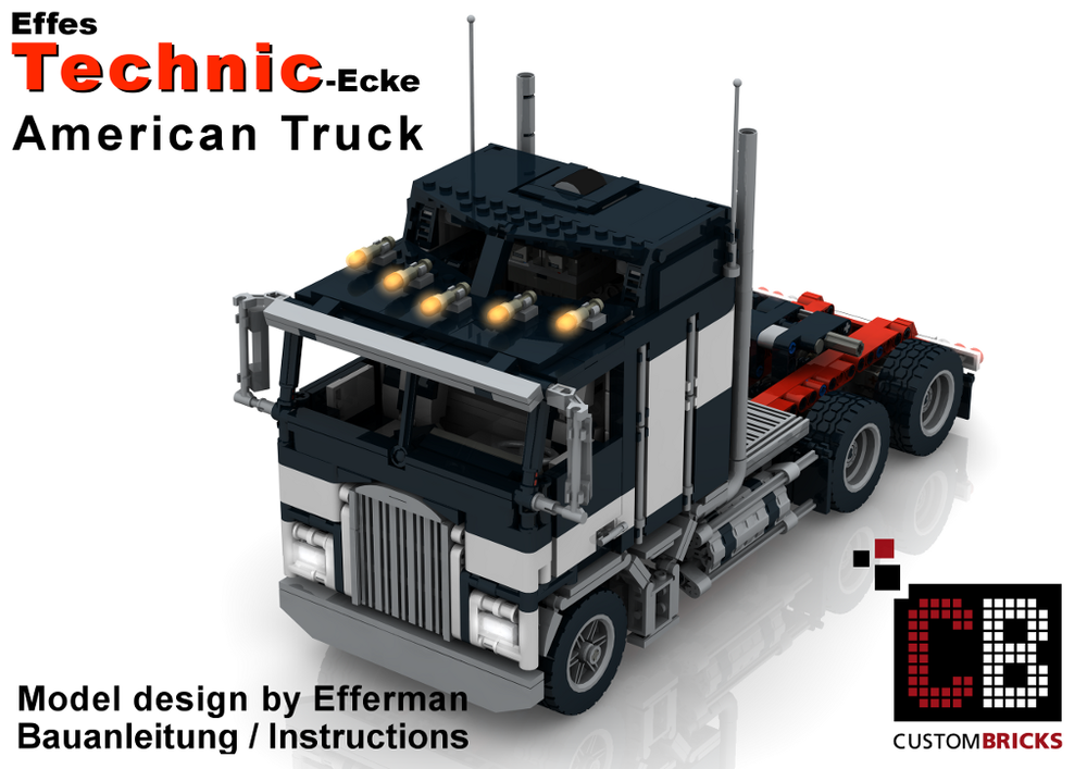 Lego Custom RC American Truck