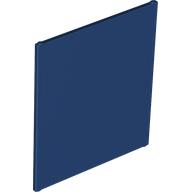 Lego Glass for Frame 1 x 6 x 6 / Dark Blue