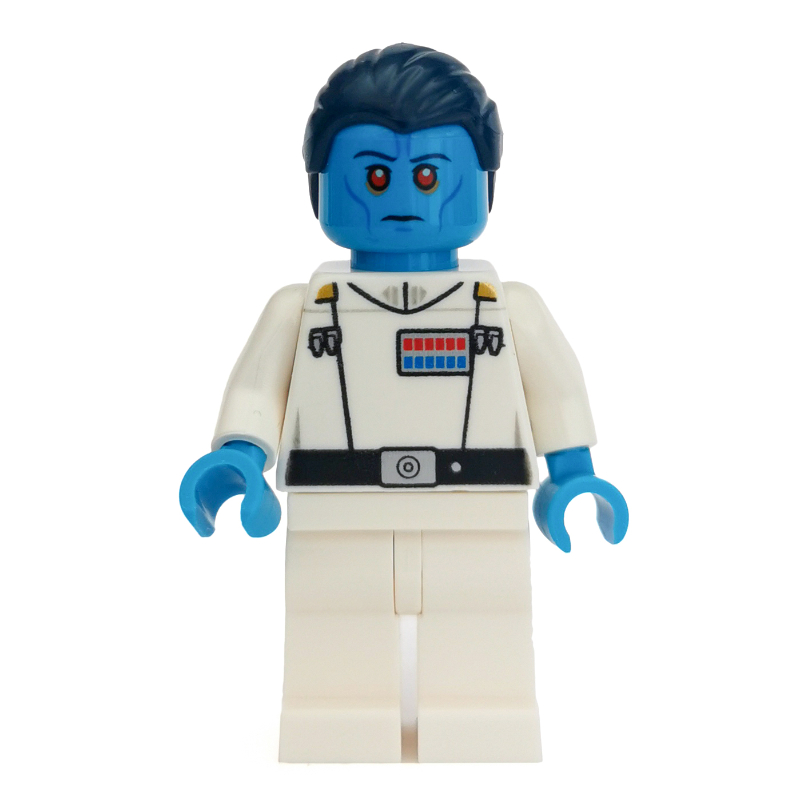 Lego Admiral Thrawn, White Legs