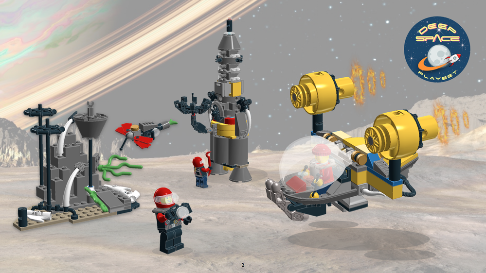 Lego Deep Space Playset