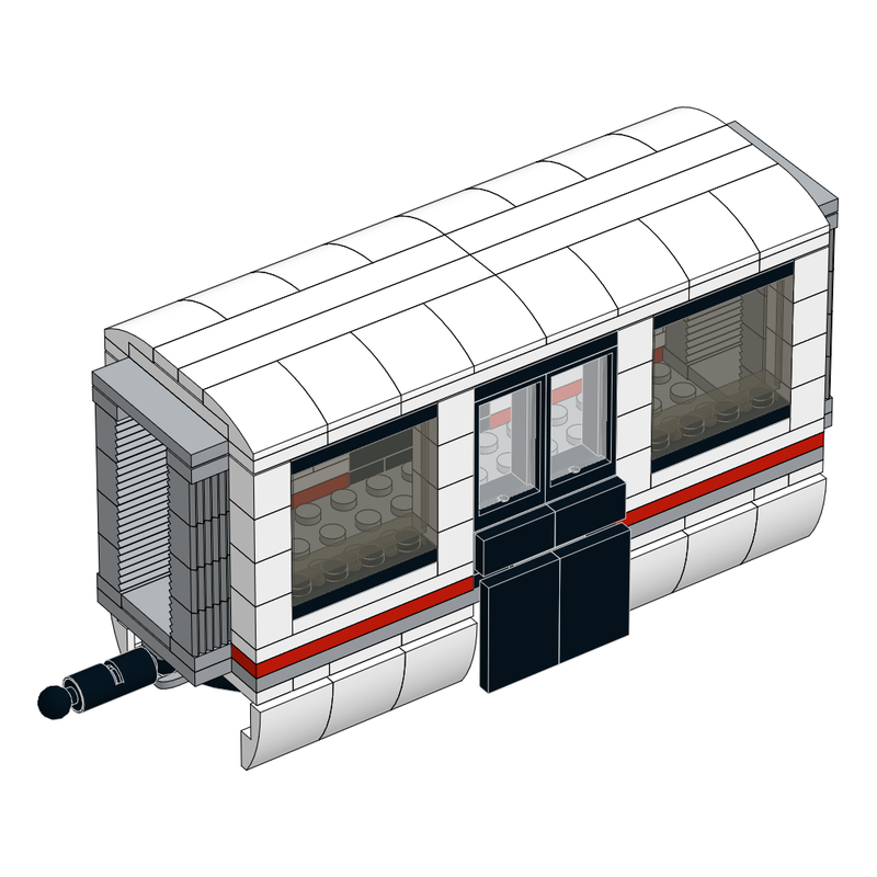 Lego Light Rail Car