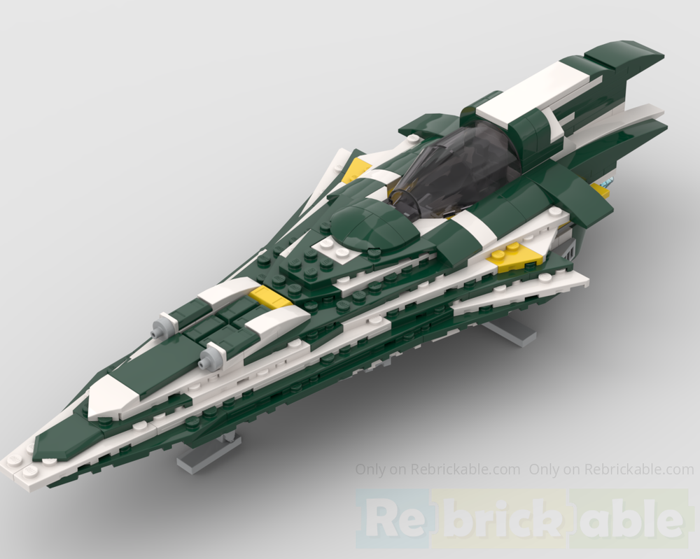 Lego Delta-6 System Defender Starfighter.