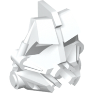 Lego Large Figure Head Connector Block 3 x 4 x 1 2/3 / White