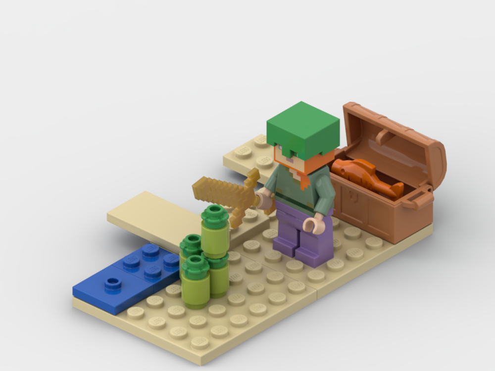 Lego Mine craft world part 6