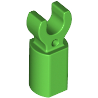 Lego Bar Holder with Clip / Bright Green