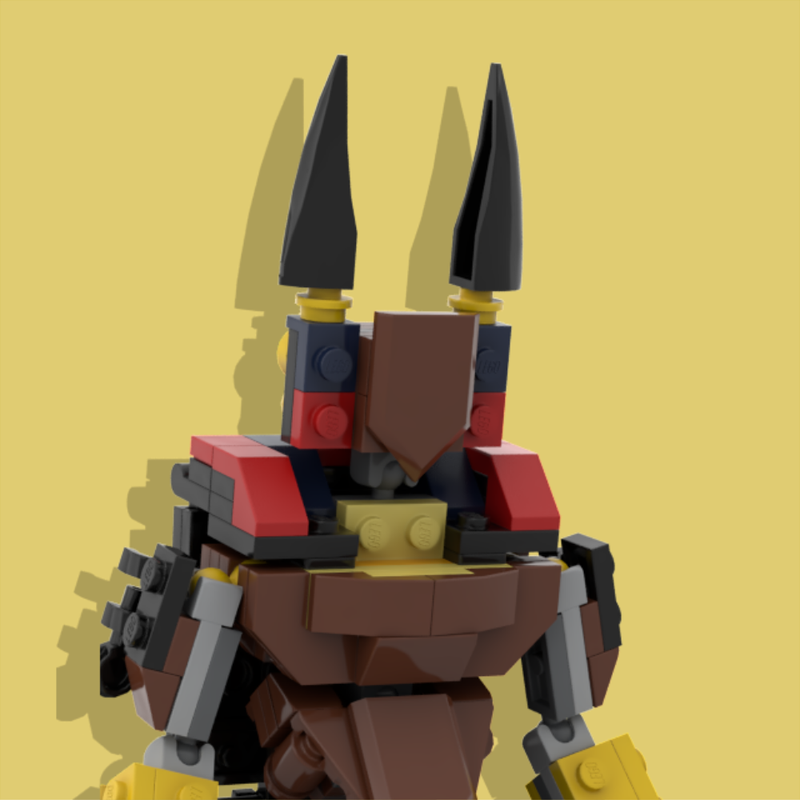 Lego Anubis - Buildable Figure
