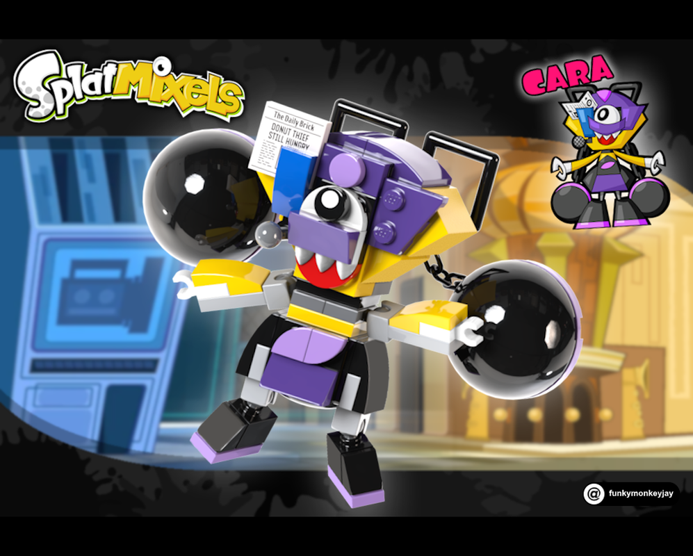 Lego SplatMixels - Callie (Cara)
