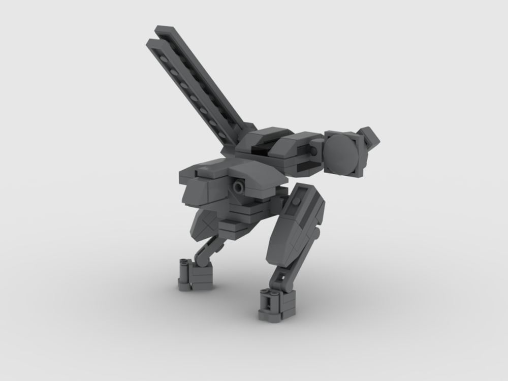 Lego Metal Gear REX (Microscale)