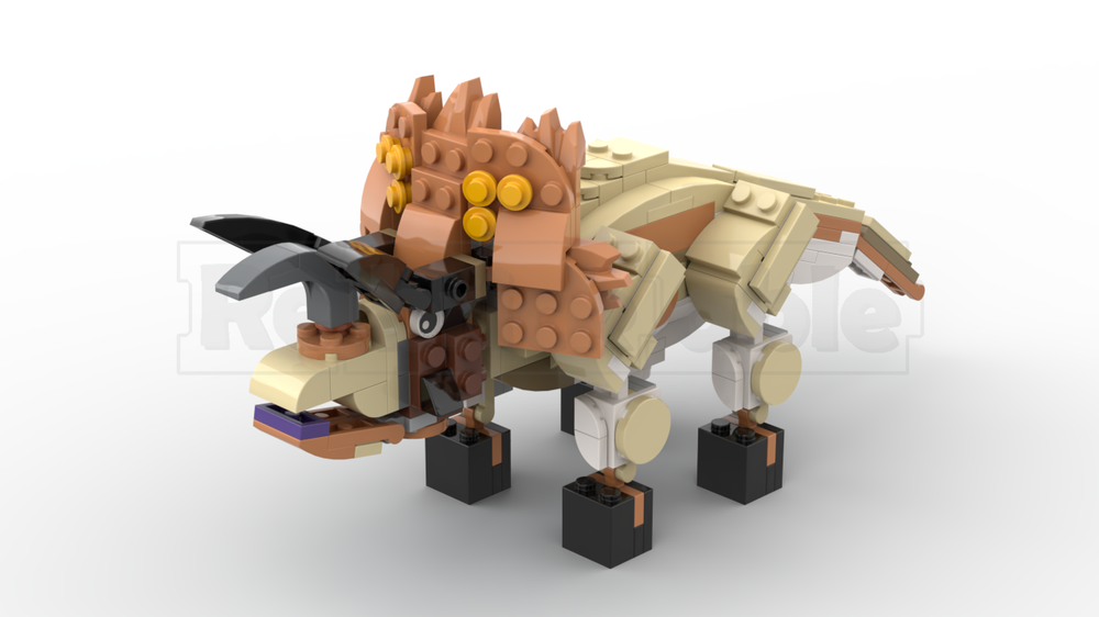Lego Triceratops adorabilis (LEGO 31137 Alternate)