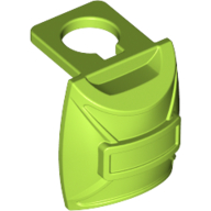 Lego Minifig Neckwear Backpack Skydiver / Lime