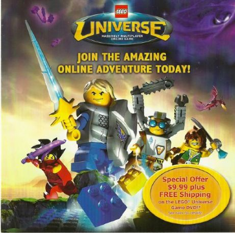Lego 2011 Insert - LEGO Universe - English (special offer)